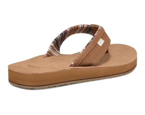 Image of Sanuk Mens Ziggy ST | Flip Flops for Men | Mens Sandals | Beach Sandals | Water Friendly & Lightweight | Comfort Footbed