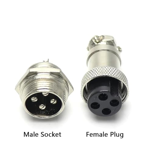 Connecteur GX16 5P mâle pour stopper les faux contacts de câble d'amarrage