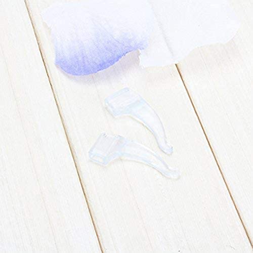 20 pares de almofadas de ouvido para óculos de ouvido anti-derrapante para orelhas antiderrapante ga