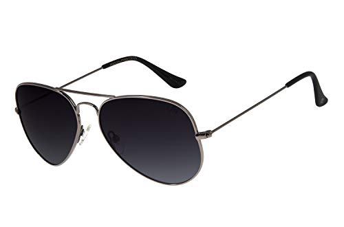 Óculos de Sol Unissex Chilli Beans Aviador Polarizado Ônix, OCMT2514 2022