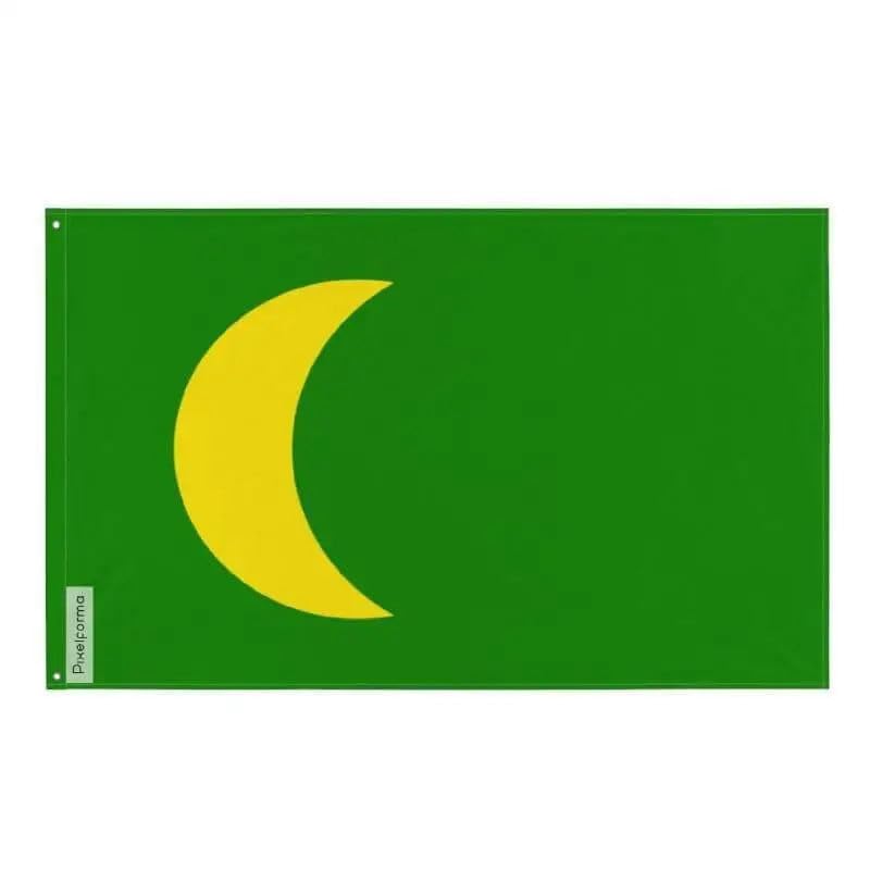 Drapeau de l'empire moghol avec 10 œillets pour une fixation extérieure stable