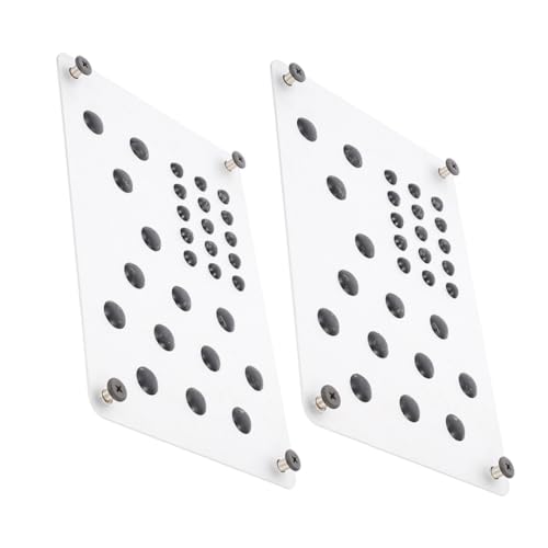 Tapis de talon de voiture universel Mobestech pour moquette auto (2 pièces)