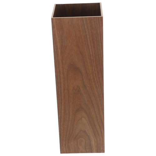Porte-parapluie en bois noble, un support d'entrée au design simple et robuste