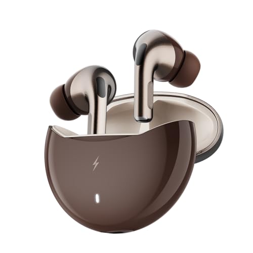 Image of Fire-Boltt Aero TWS Earbuds Custom EQ, Wireless Bluetooth 5.4, Music & App Support, 50H Playtime, Fast Charging Case, 50ms Low Latency for Gaming, Touch Controls, IPX4 Waterproof, Clear Calls - Walnut
