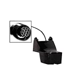 FURUNO FUR-525T-PWD / Depth Transducer w/ Temp, MFG# 525T-PWD, 50/200KHz, 600 Watts, 40/10° beam angle, w/ temp sensor (no speed). P66 plastic transom mount. Includes 30039; cable w/ 10 pin connector.