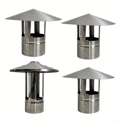 Tapa para la lluvia de 150 mm perfecta para chimeneas residenciales 6