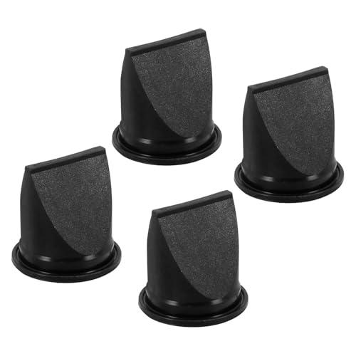 Image of 4-Pack 385310076 Duckbill Valve Kit, Compatible with Dometic Sealand VacuFlush S T Series Pumps, S12D S24D S32D T12 T24 T32, 1-1 /2 Inch Black Rubber Replacement Parts