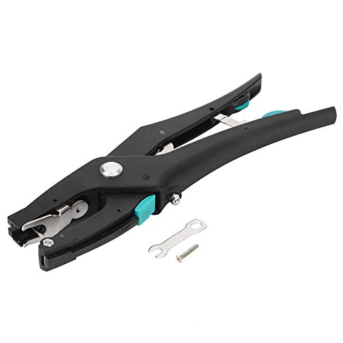 Ear Tag Plier - Automatic Rebound Poultry Ear Tag Install Tool Applicator Puncher Tagger Identification Tool for Pig Cow Cattle