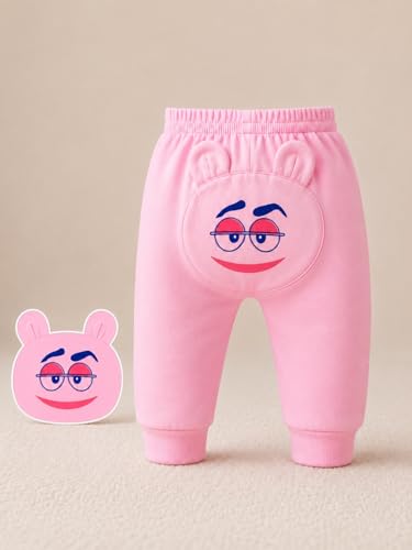 Image of superminis Printed Cotton Pajama Pants for Baby Boys and Baby Girls | Pack of 6 (Multicolor Designs)