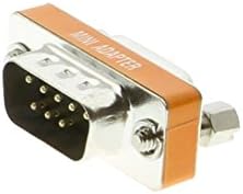 Miniatura 2 de RS232 módem nulo DB9 macho a DB9 protector de puerto hembra