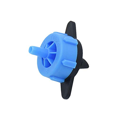 LANZHEN-RY Durable 50PCS 8L DRIPPERS water debit drip irrigation dropper Pressure Compensating Emitter Water Regulator Pipe (Color : Blue)
