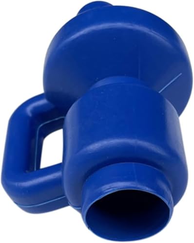 TFG - Ttfd 12 Pcs Trampoline Pole Cap, Blue Thickened Durable Universal Trampoline Enclosure Pole Cap, for Net Hook Trampoline Accessories(3.2cm)