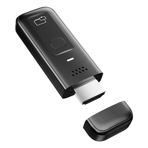 Wireless HDMI Display Dongle Adapter, 4K Decode & 1080P@60Hz Wireless Casting for...