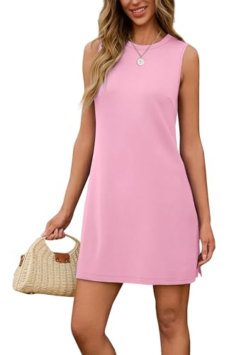 Image of Sampeel Dresses for Women 2025 Casual Summer Sundresses Sleeveless Tank Dress Fashion Outfits