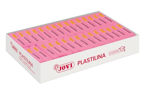 Jovi PLASTILINA, color rosa, 350 gramos (70/07)