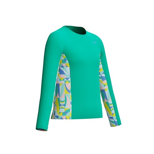 Image of Speedo Girl's Uv Swim Shirt Long Sleeve Rashguard