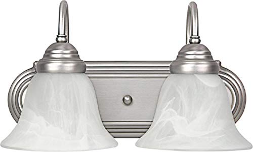 Capital Lighting 1162MN-118 Mindy Faux White Alabaster Glass Bath Vanity
