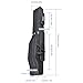 3 Layers Fishing Pole Bag, Portable Fishing Rod and Reel Bag Case Carrier,600D Oxford Tackle Storage Bag Fordable for Outdoor Travel