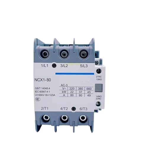 NCX1-9A 12A 18A 25A 32A 40A 50A 65A 80A 95A 220V 380V �h�o AC �R���^�N�^ �h�o�R���^�N�^(NCX1-80A�A36V)