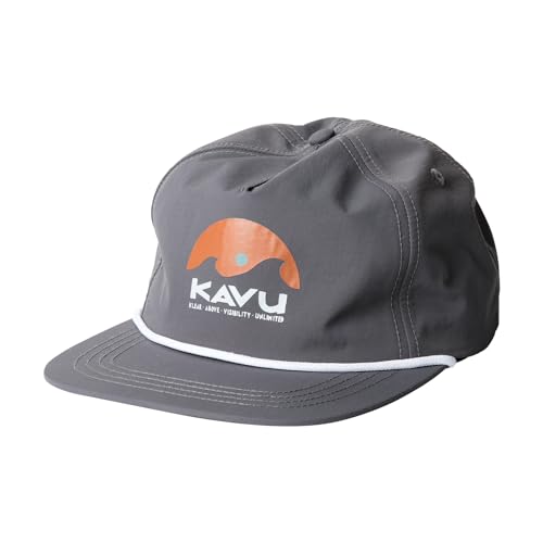 KAVU Bryon Bay Five Panel Unstructured Cap - Pavement