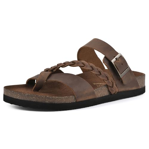 WHITE MOUNTAIN Women's Hazy Comfort Braided Sandal 8M
