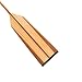 Zxpjkyu Wooden Canoe Paddle, Dragon Boat Paddle, Boat Hand Accessories, Replacement Paddles for Beginners, Wooden Paddle, 120cmx18cm