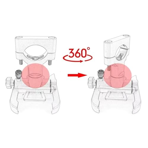 Support de navigation moto rigide en aluminium pour XMAX 125 250 300 - 2