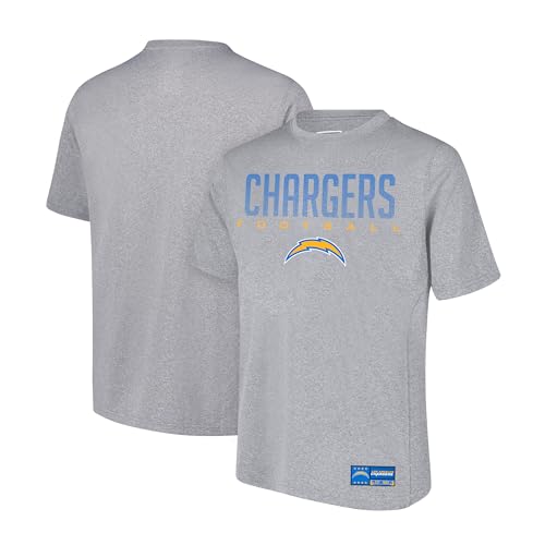 Ultra Game Men's Standard NFL Official Game Day T-Shirt, Heather Gray, Medium - Image 2