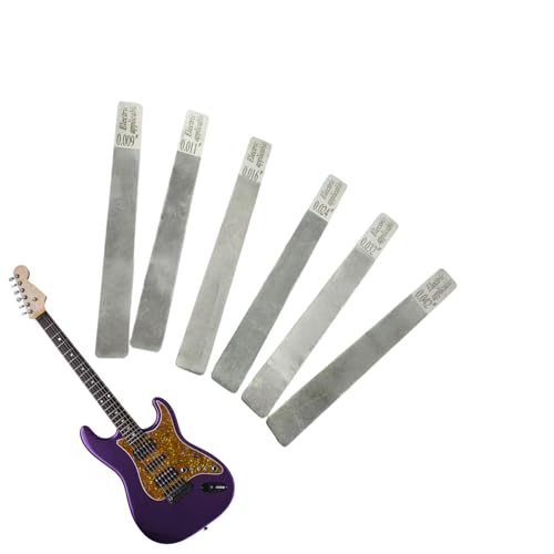 Limes de frettes pour guitare lot de 6 pour éliminer les bords coupants