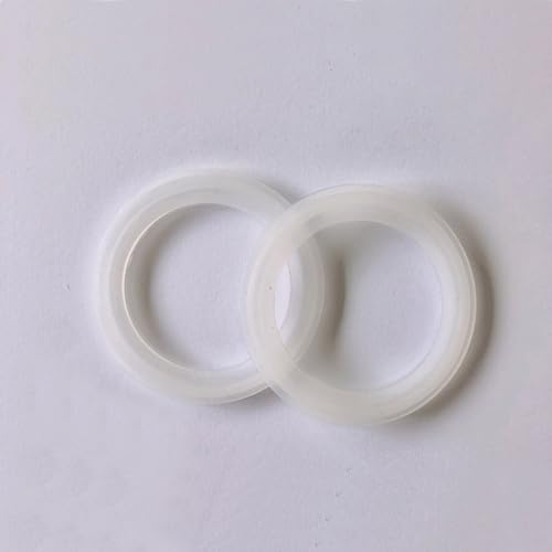 10 tiras de sellado de silicona para virola de triple abrazadera 25.4mm 4
