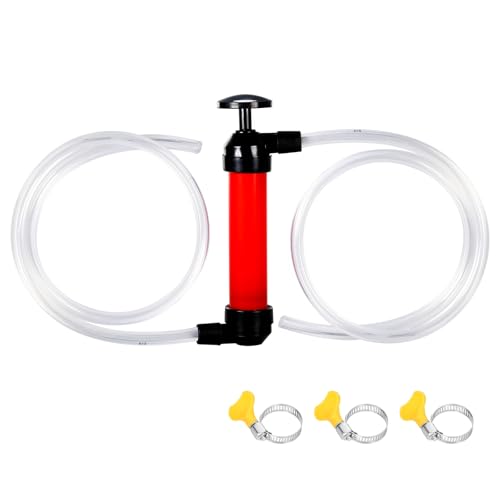 Multi purpose liquid transfer pump manual pump siphon fish tank siphon pump fuel siphon pump lawn mower oil pump RV Antifreeze Pump Kit.Suitable for transferring liquids such as water and fuel.