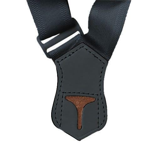 Mil-Bar Web Sword Sling w/Leather Sword Throg, Black