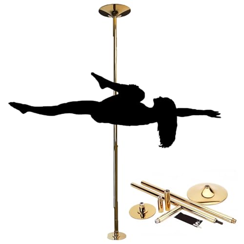 Barre de pole dance rotative pour appartement - Sport à domicile sans percer