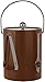 Hand Made In USA Copper Double Walled 5-Quart Insulated Ice Bucket With Ice Tongs & Bottle Opener