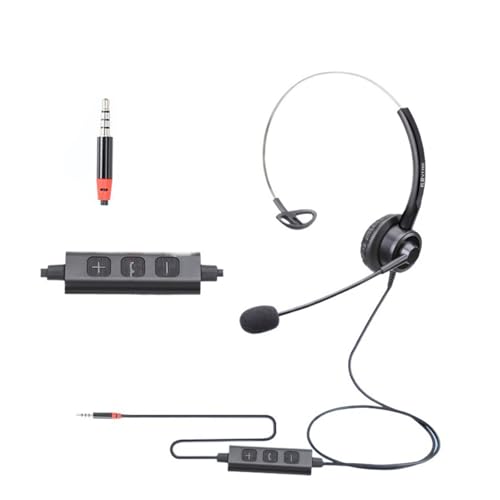 �w�b�h�Z�b�g USB �L�� �Ў� �m�C�Y�L�����Z�����O�}�C�N�t�� PC�p�w�b�h�z�� ���ʒ���/�~���[�g�@�\/ 3.5mm�ڑ� / Web��c/�p�\�R���p/�y�� iPhone iPad �R���s���[�^�[ ���b�v�g�b�v�ɑΉ� Skype Zoom �r�f�I��c�ɓK