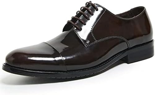 メンズ 紳士靴 ビジネスレザーフォーマル 疲れない シンプル 滑り止め 定番 オールシーズン エナメル おしゃれ vii4w376619