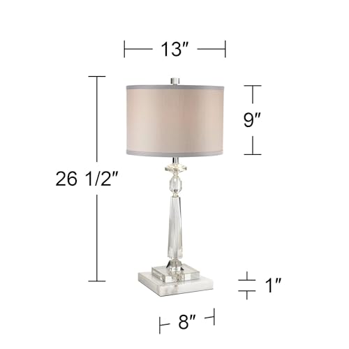 Lámpara de Mesa Tradicional Viena Crystal 26.5" Altura miniatura 4