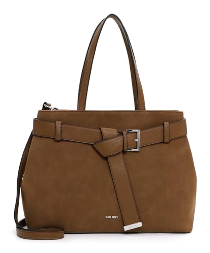 Sac shopper Suri Frey SFY Libby Cognac : le grand sac à épaule brun idéal