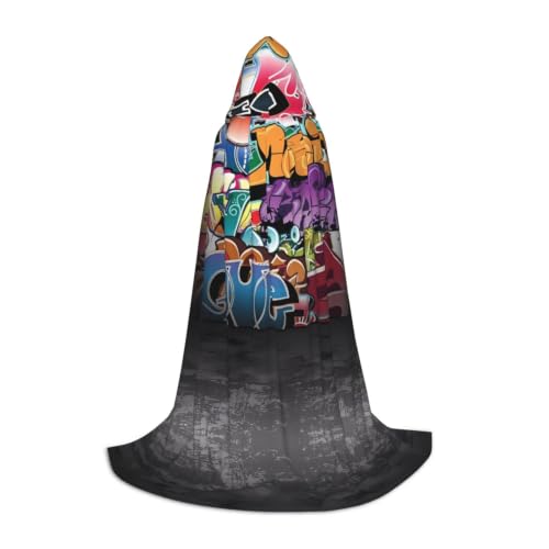 Capa con capucha de Halloween estilo hip hop para destacar en tu fiesta de máscaras