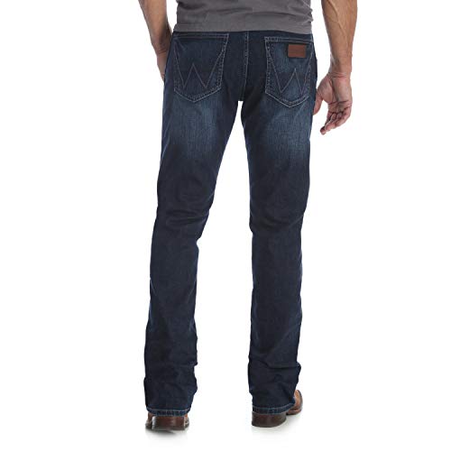 Image of Wrangler Men's Retro Slim Fit Straight Leg Jean