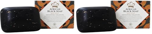 Nubian African Black Soap 5 Ounce (pack of 6) image 5