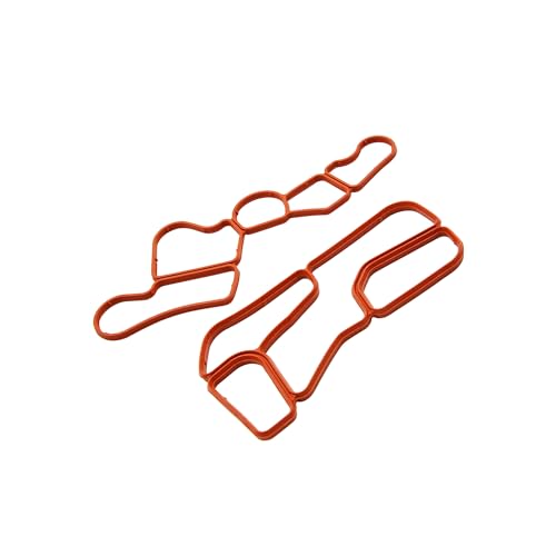 Image of Engine Oil Filter Housing Gasket Set for Mercedes-Benz 2721840080 2721840280 Replacement