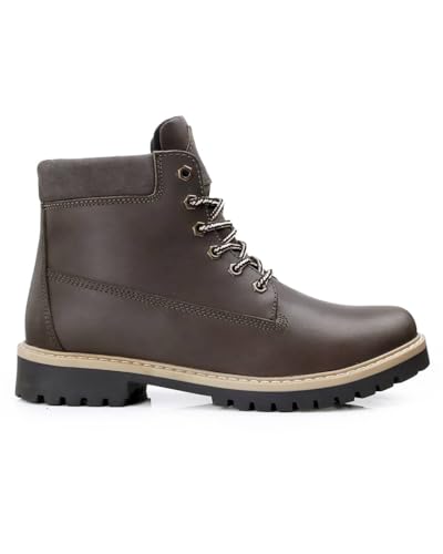 Image of Bacca Bucci Men Leather Hiking Boot