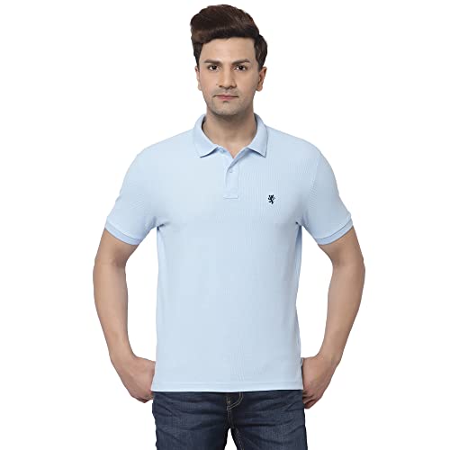Image of Red Tape Men Red Collared T-Shirt