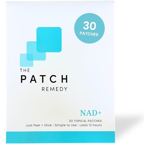 Image of The Patch Remedy NAD+ Patch - NMN, Resveratrol, CoQ10, NAC, Astaxanthin, PQQ | 30 Patches
