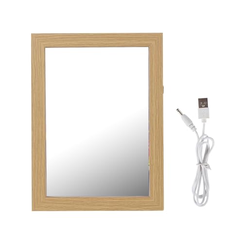 CeaBulo CMYK 3D-Bilderrahmen, geprägtes LED-Licht, Tafel-Set, leuchtende...