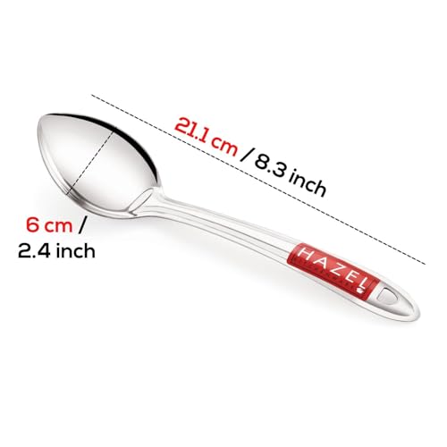 Image of HAZEL Stainless Steel Pan Shape Serving Spoon Scooper Spatula Server Kitchen Utensils