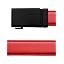 35mm Swat Black Buckle & Red Leather