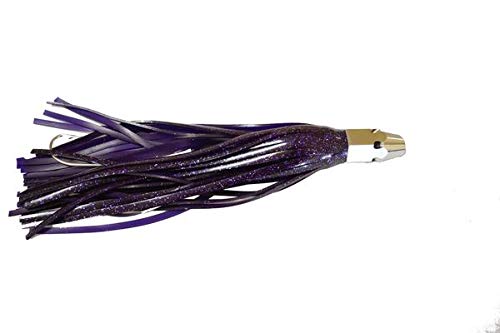 Eatmytackle Slant Head Trolling Lure - Mono Rigged (10 Inch, Purple) #TOP1