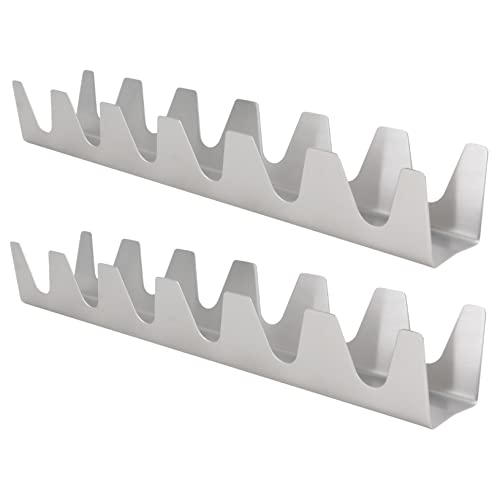Garneck 2pcs Taco Stand Roasting Rack Cooking Rack Food Rack Taco Holder Silver